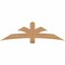 Ekena Millwork Davenport Timber Gable Bracket, Western Red Cedar, 72"W x 21"H x 1 1/2"D x 5 1/2"F, 7/12 Pitch GBW072X21X0206DAV00SWR - alternate 1